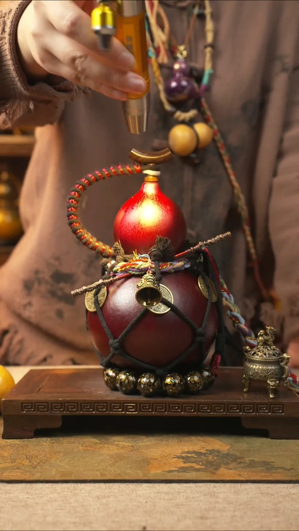 235大漆一物一拍记葫堂出品【不带手串】