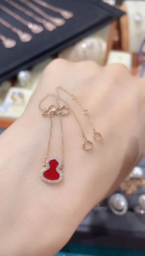 【闪购商品】钻石手链18K金镶嵌手链