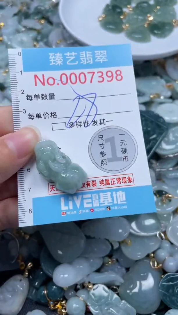颈饰未镶嵌翡翠7398