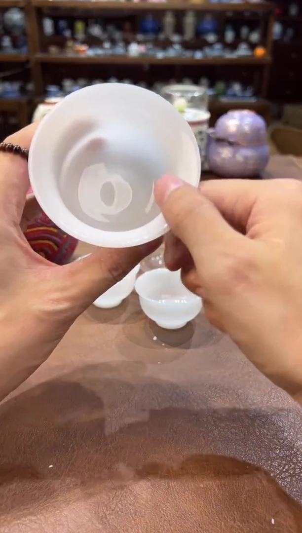 真的很便宜超好看会开片的旅行茶具