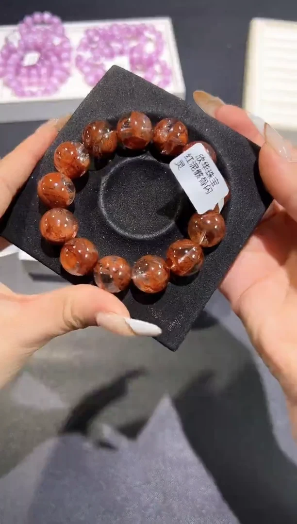 未镶嵌手链水晶65s多样性发其一【1条】默认微瑕15mm