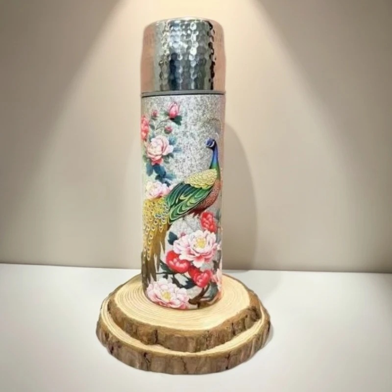 3D孔雀G2920-钛杯配礼盒DSBY
