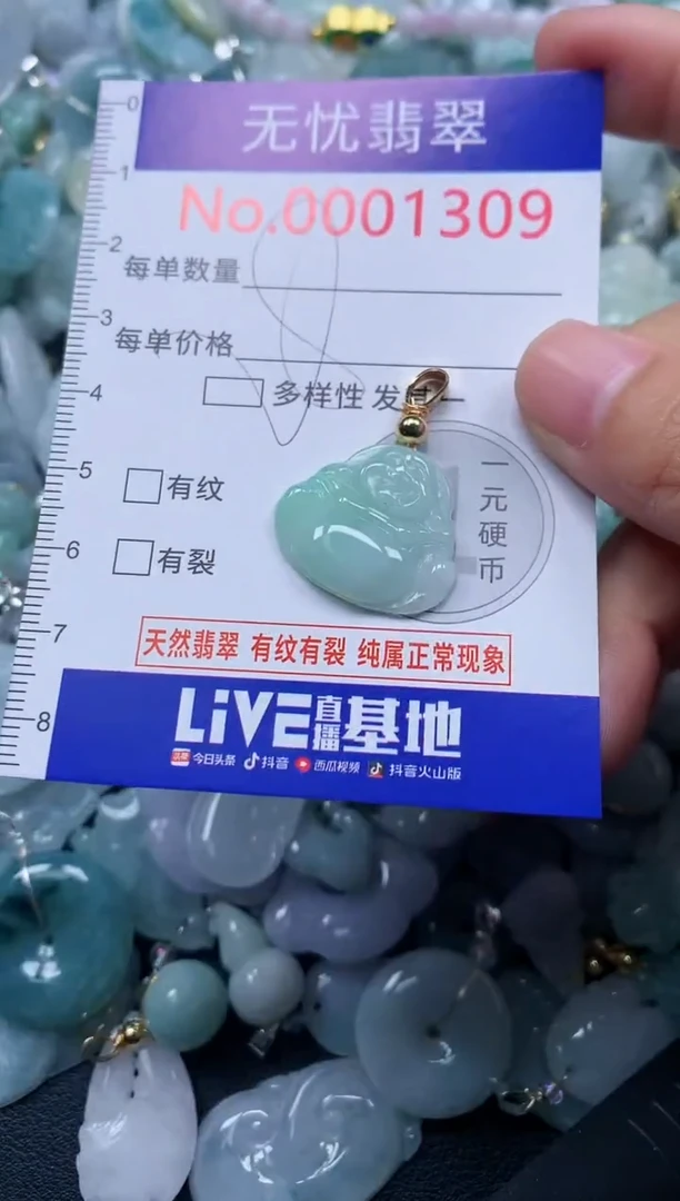 颈饰未镶嵌翡翠1309