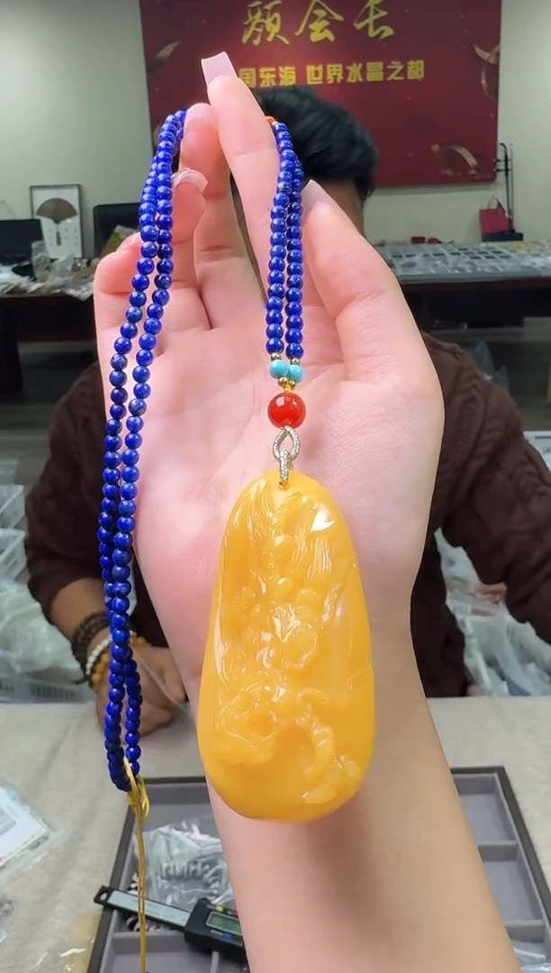 【闪购商品】蜜蜡颈饰未镶嵌多样性发一件 239