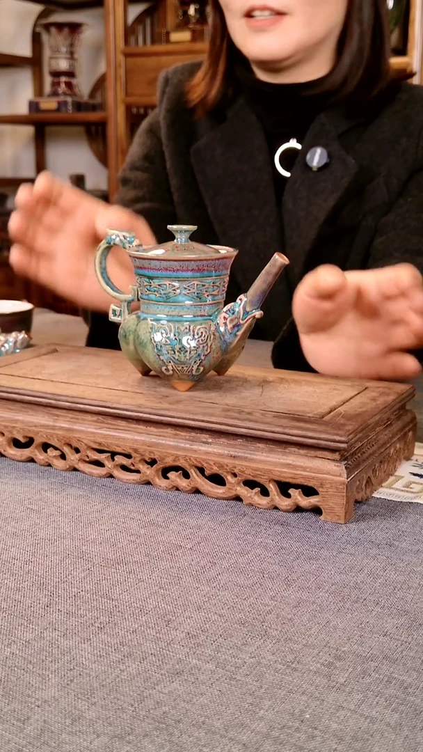 瓷片仰韶印象 土魂钧瓷