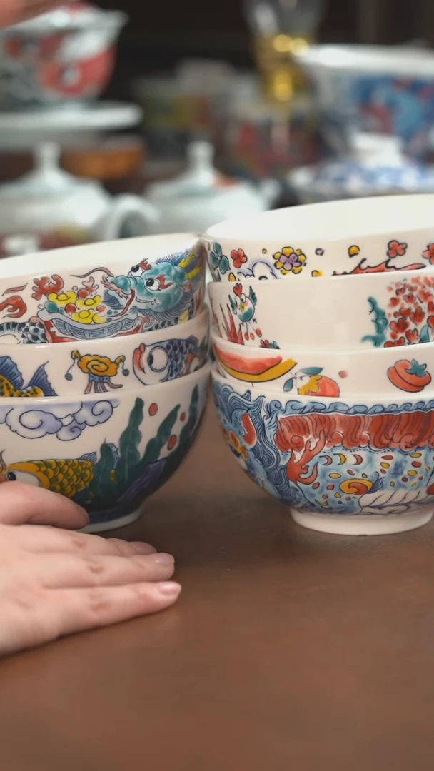 【闪购商品】昨明  陶瓷 （活动福利价）饭碗7个