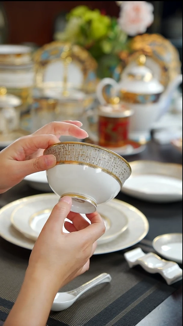 瓷片4.75英寸米饭碗 1个