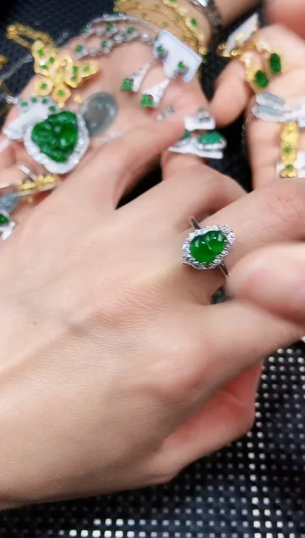 【闪购商品】翡翠戒指未镶嵌111111111