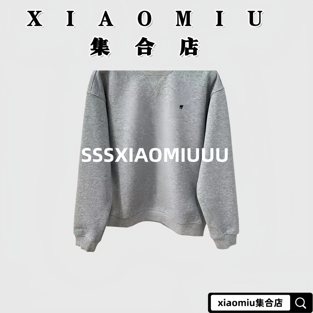 情侣款设计师加绒 卫衣宽松 套头卫衣