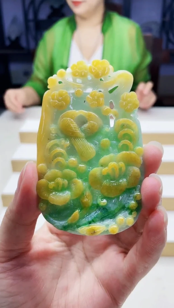未镶嵌定制翡翠毛货09160110