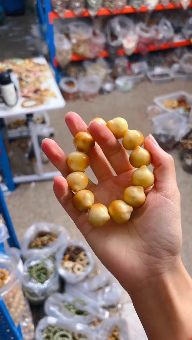 吊坠菩提根/象牙果炭烤猫猫头单圈 素款