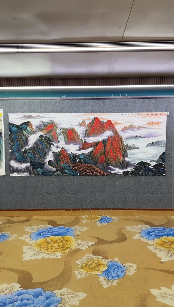 【闪购商品】绘画M 张伦玉-大丈二-山水国画