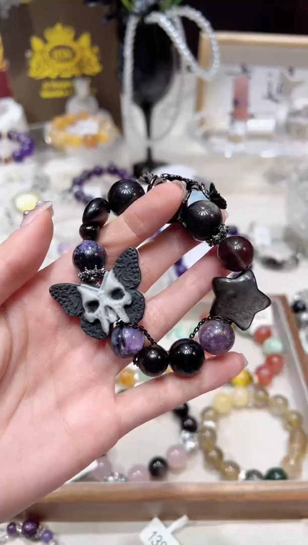 【闪购商品】水晶手链未镶嵌多样性发货发其一颜色微差【拍两单】