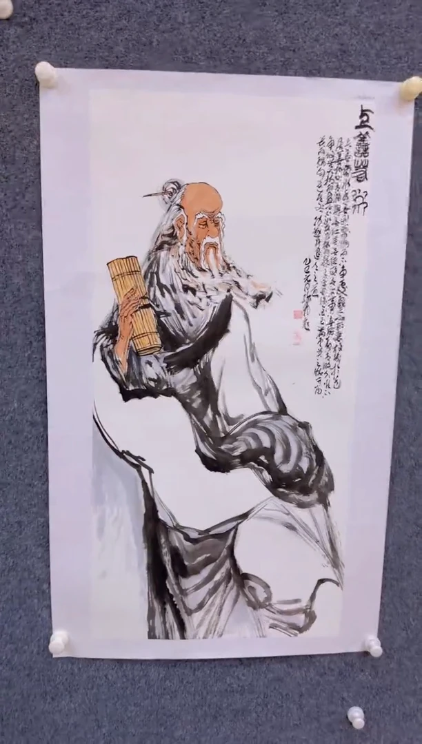 【闪购商品】国画3.5-孙布衣-三尺人物-42