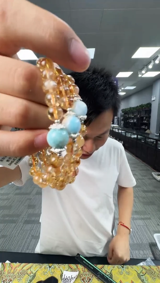 水晶手链未镶嵌7027CC 约8mm多样式发一件