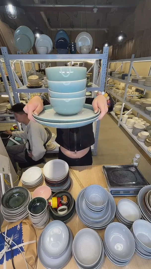 瓷31高温釉下彩陶瓷餐具
