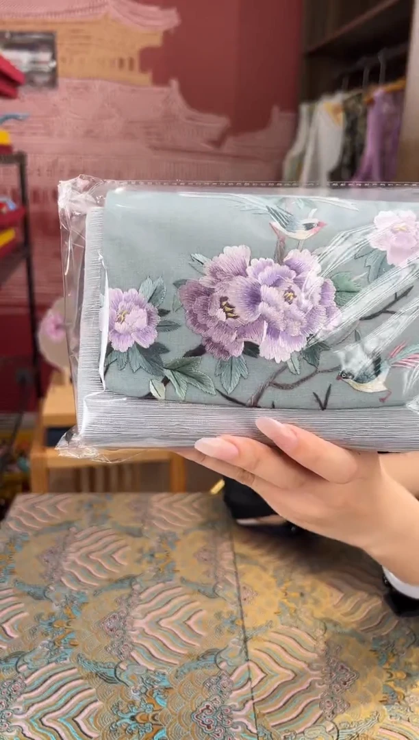 【闪购商品】刺绣苏绣手工刺绣包包