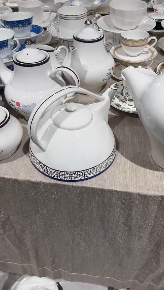 瓷茶壶隆达骨质瓷