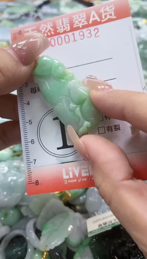 翡翠未镶嵌颈饰闪购001832