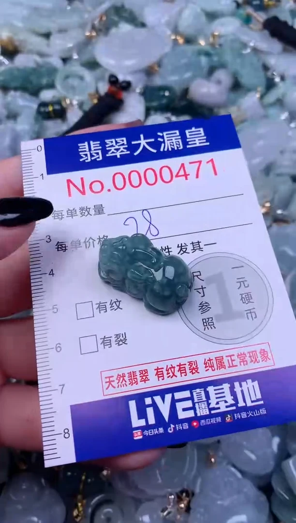 颈饰未镶嵌翡翠471