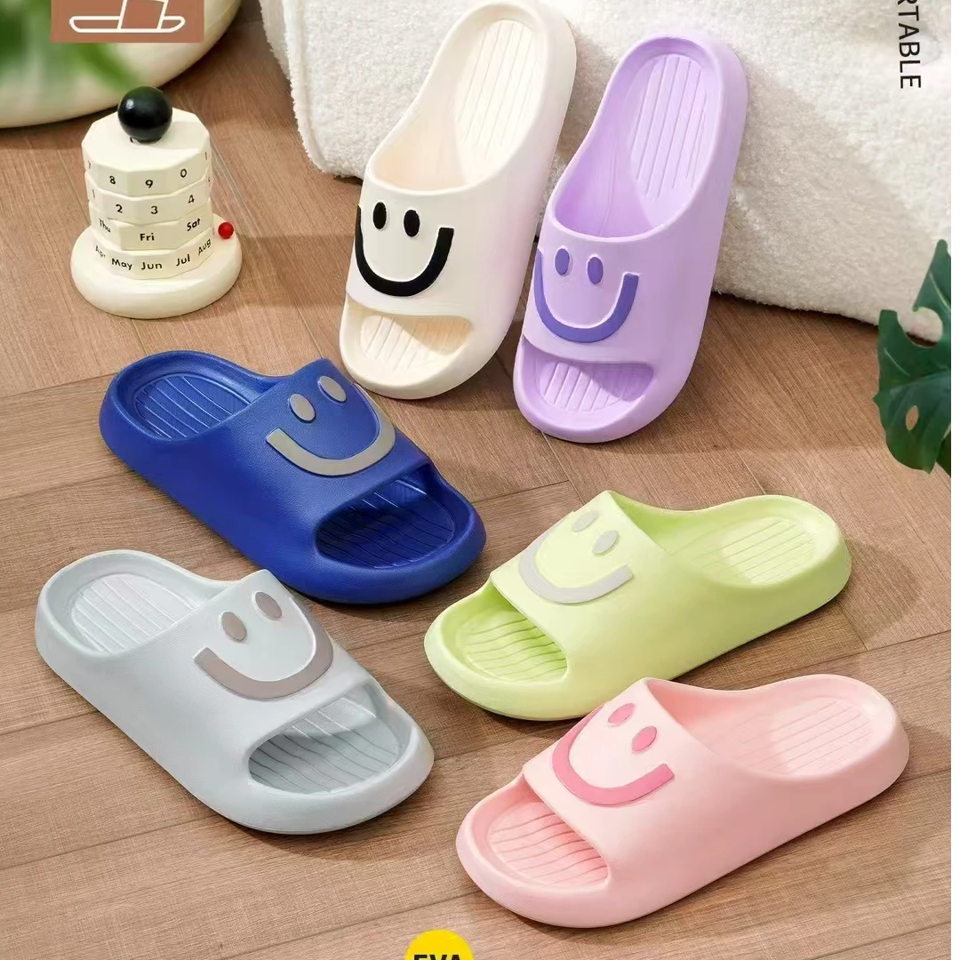 （买一送一）情侣居家凉拖鞋防滑凉拖厚底外穿软底防臭卡通耐磨拖鞋