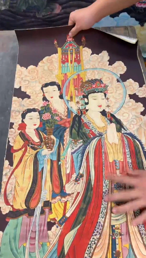 卷轴画大朱画院老刘专属AA93