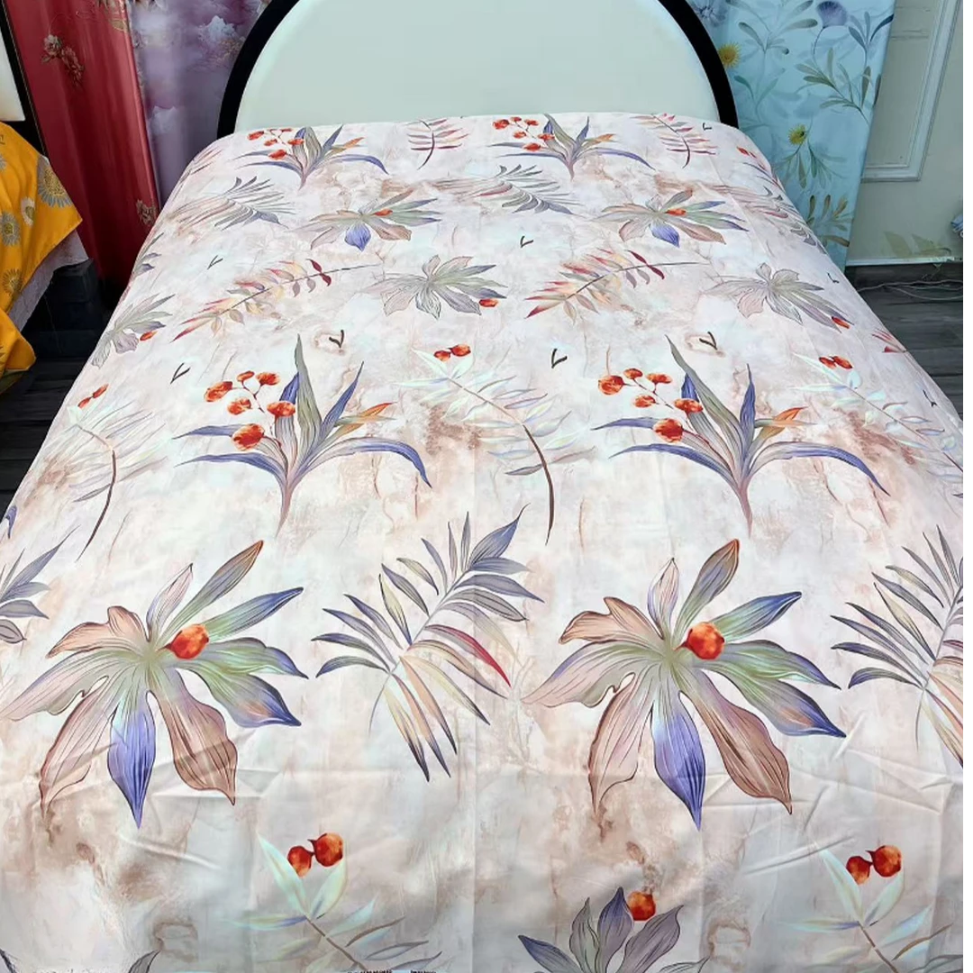 【香草依依】2.3米*2.45米床单 新疆长绒棉 加厚加密 密实贴身透气