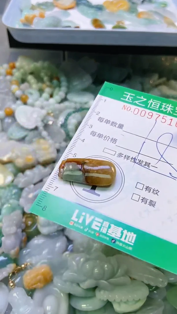 翡翠未镶嵌颈饰闪购0097510