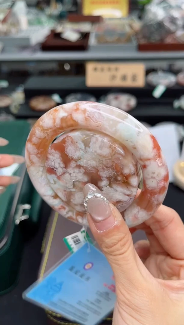 【闪购商品】石英质玉手镯未镶嵌56圈口（赠品镯心）S921181