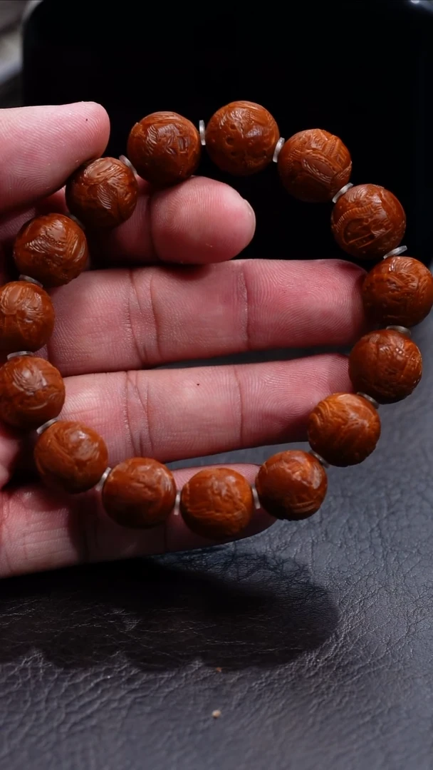 手串/手链橄榄核B****n苏工核雕