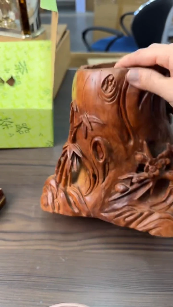 木山**雪松叶闪购专属链接摆件