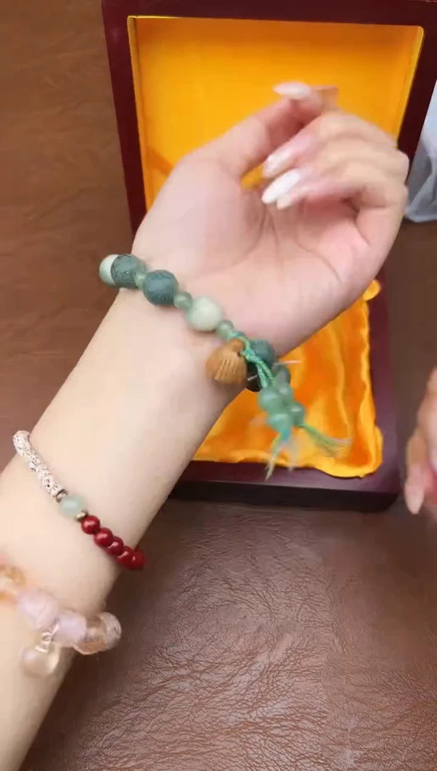 万家文玩阁青玉菩提链接@@ys942