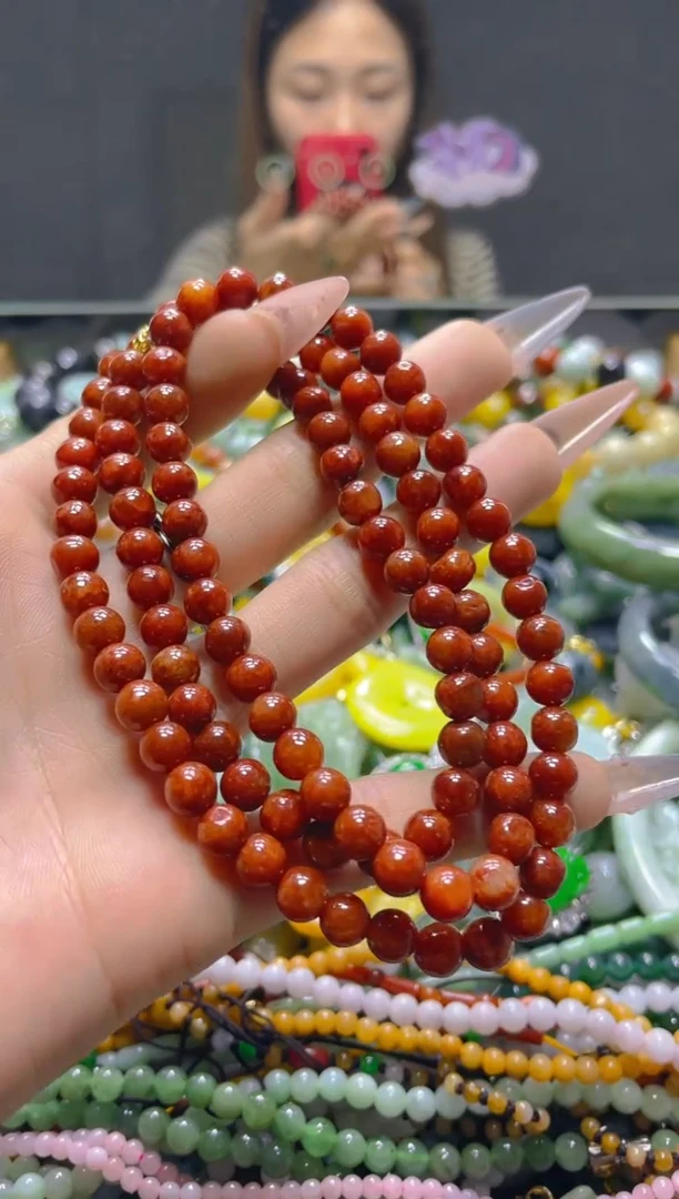 颈饰未镶嵌翡翠6MM