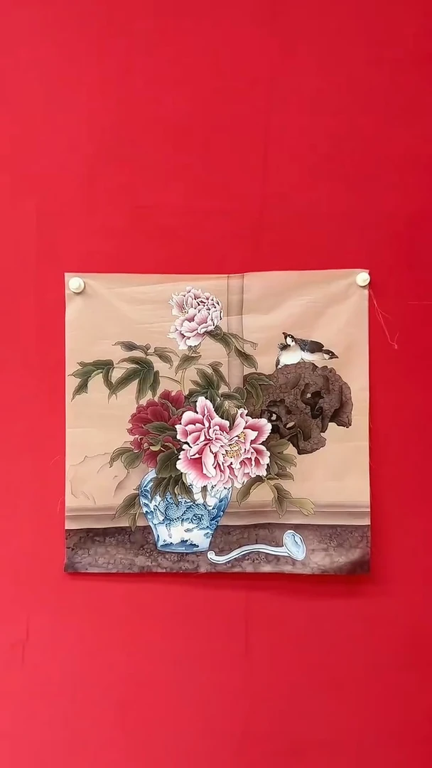 国画杨金光/花鸟/国画/宣纸
