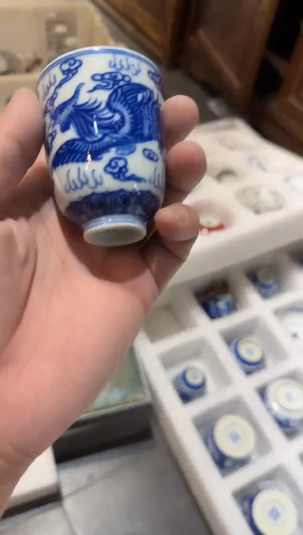 瓷片景德镇瓷器茶器茶杯