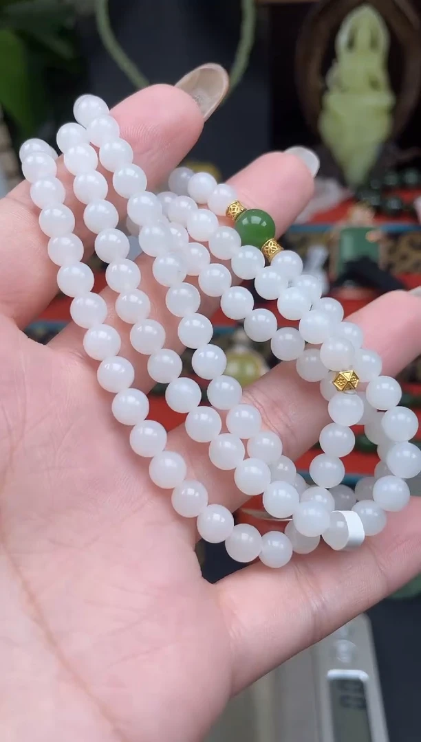 颈饰未镶嵌和田玉项链gc33