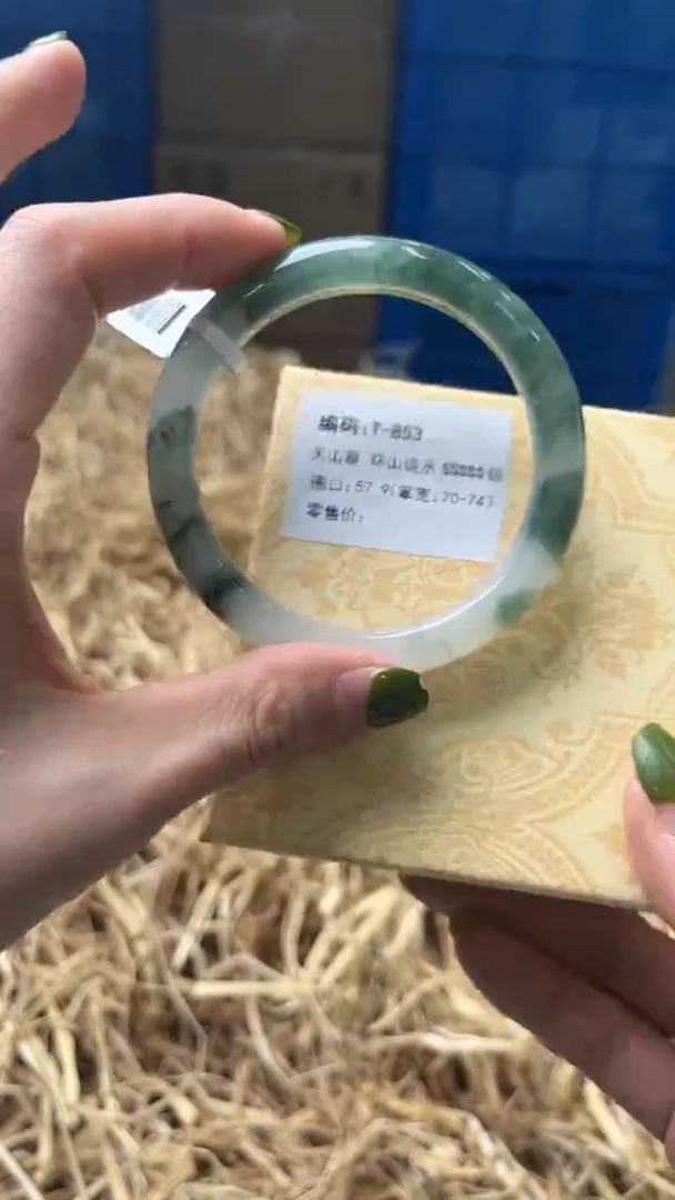 未镶嵌手镯石英质玉T853