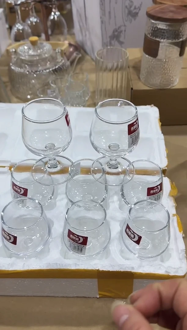 【闪购商品】玻璃无盖款青苹果直播价10只