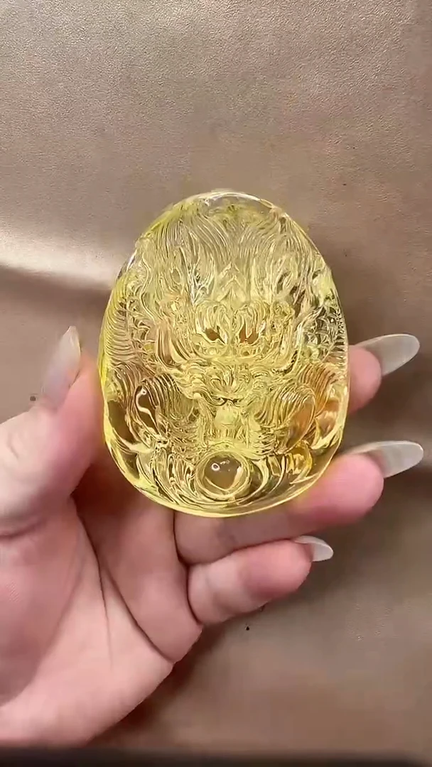 琥珀颈饰未镶嵌吊坠
