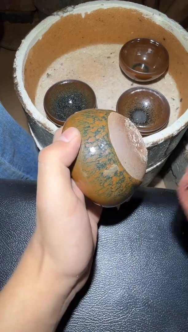 茶盏行云龙窑柴烧85