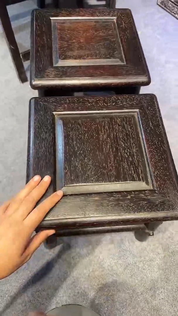 檀香紫檀（小叶紫檀）紫檀拆件雕刻板以直播间实物为准微瑕老物件