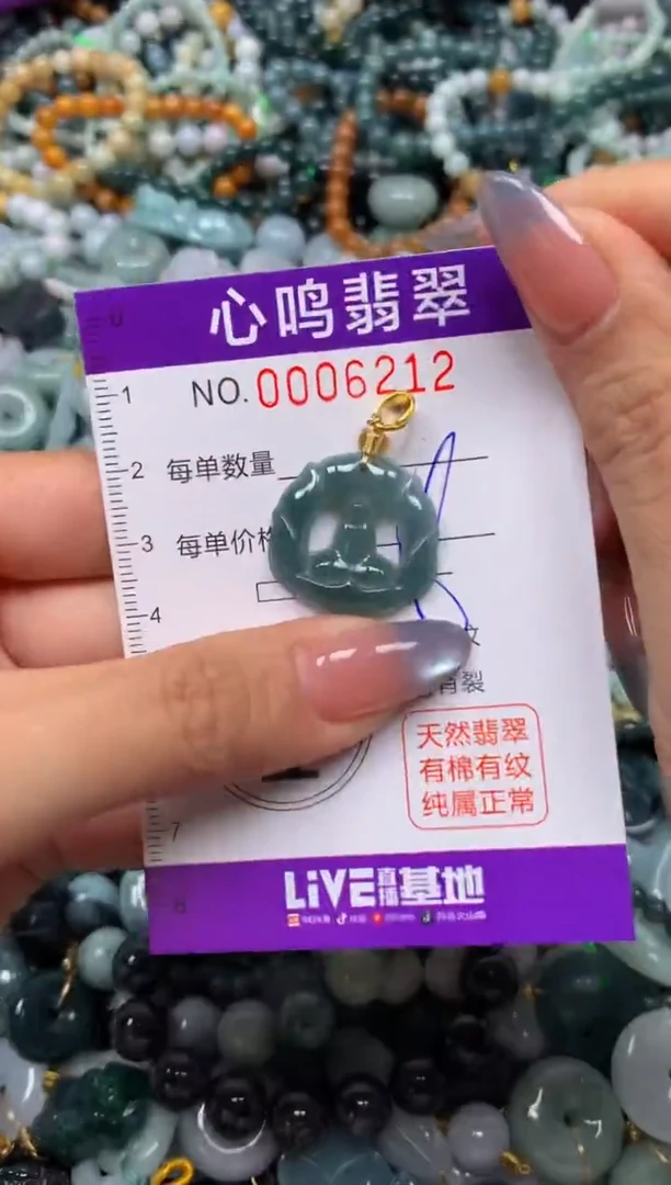 颈饰未镶嵌翡翠闪购006212