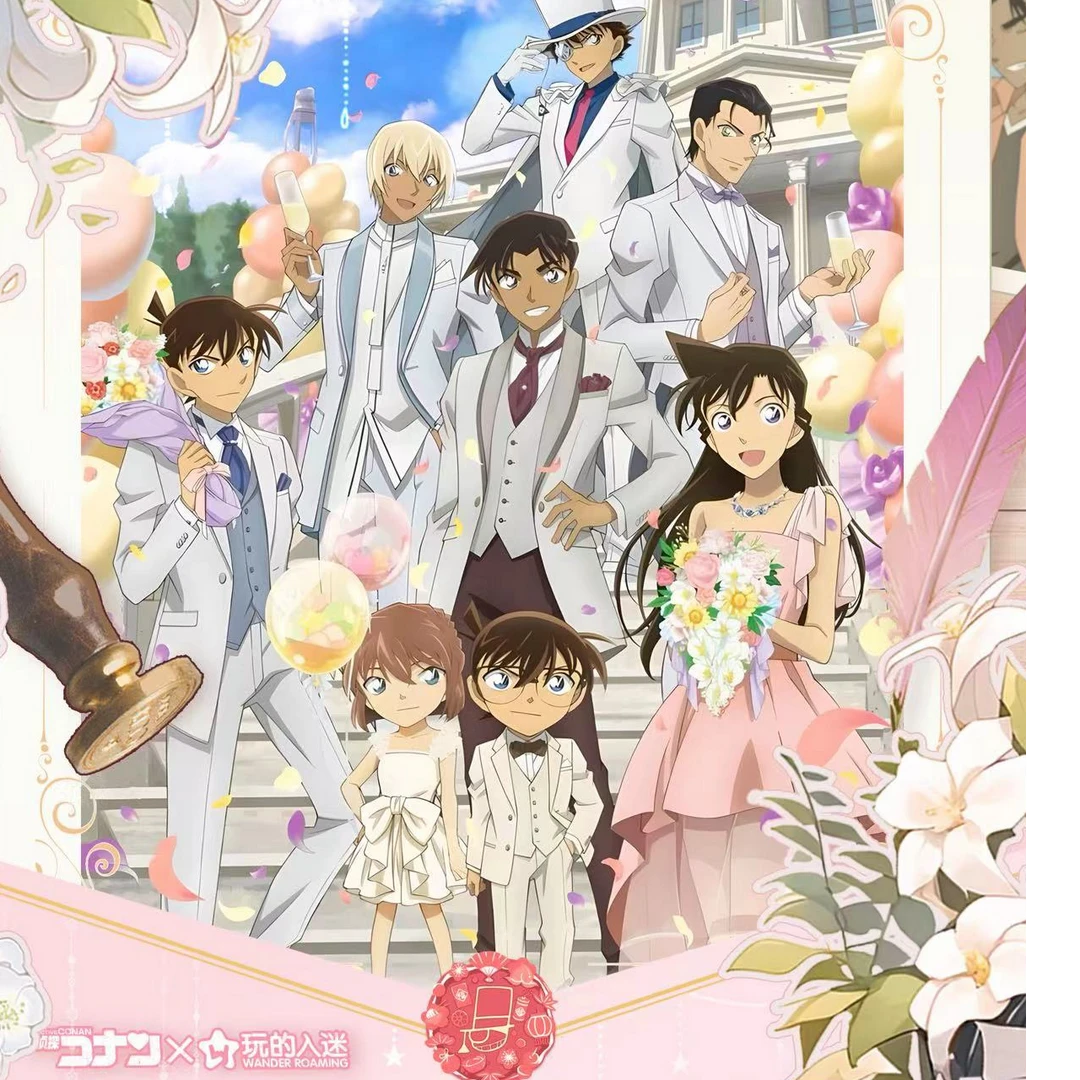 【两盒浮力】国卡二创玩的入迷永恒之约 名侦探柯南典藏卡 代拆