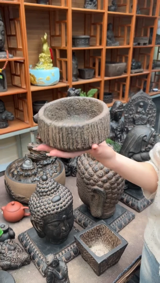 陶土【火山泥】小石钵