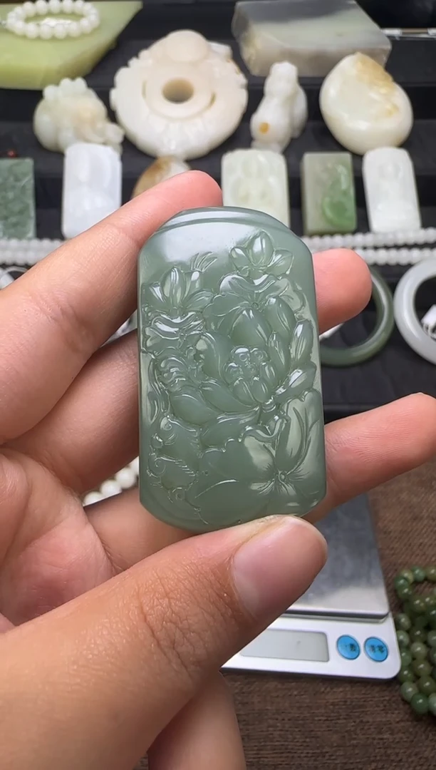 吊坠(不含链)未镶嵌和田玉角**具吊坠