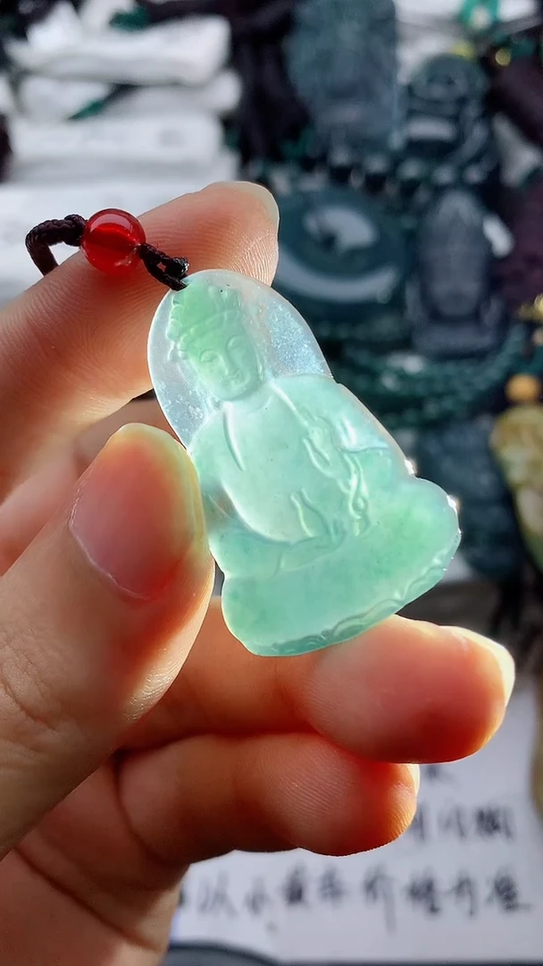 翡翠未镶嵌颈饰888