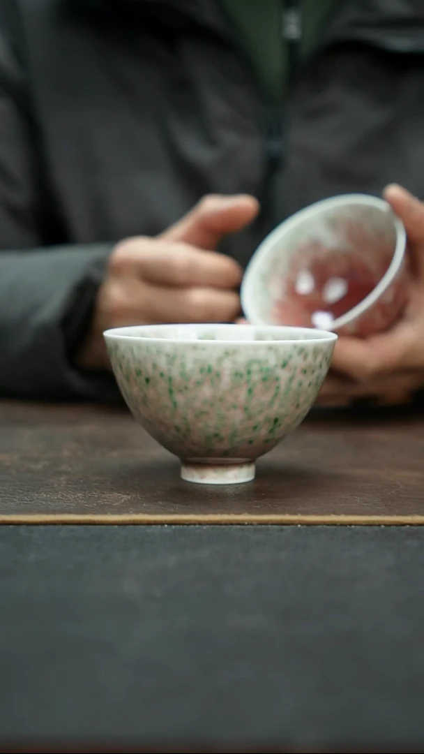 杯美人醉手工鸡心杯