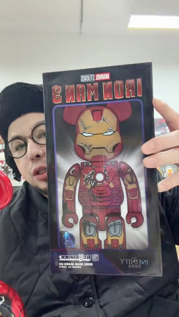 动态1战损版钢铁侠mk7一个400%