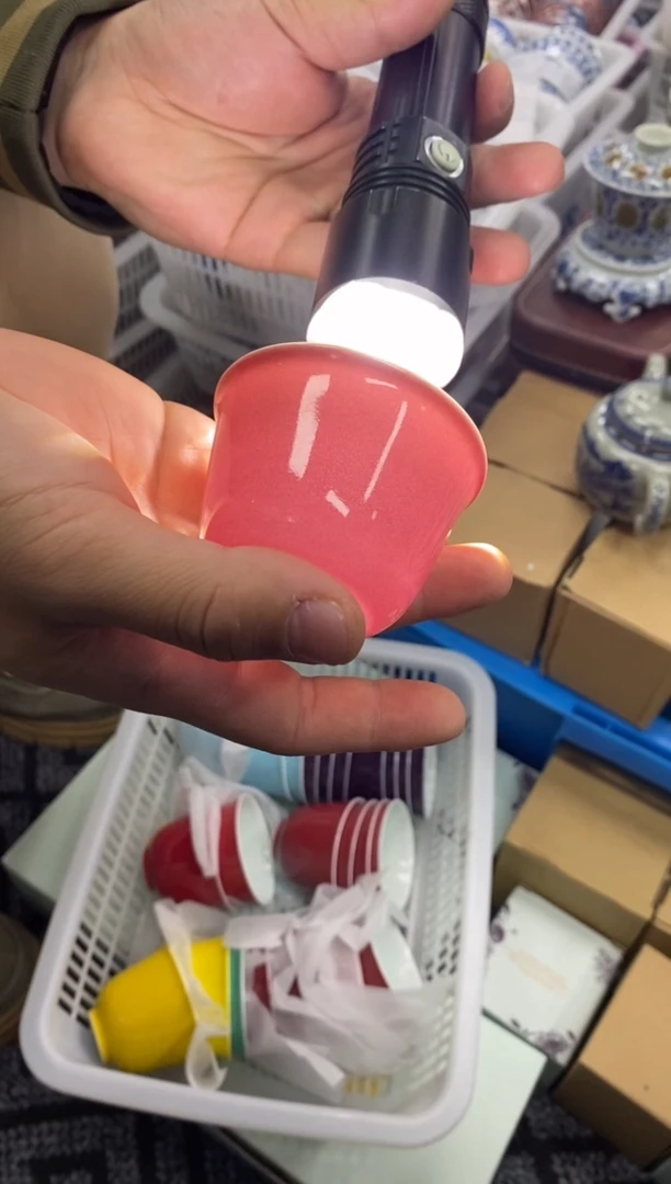 陶瓷景德陶瓷茶具容量约65