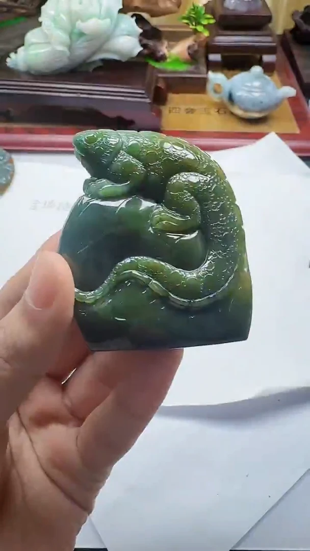 吊坠(不含链)未镶嵌翡翠1